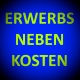 Erwerbsnebenkosten